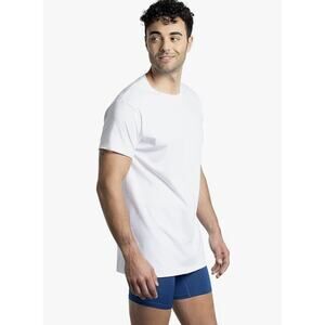 Fruit of the Loom Men's Small 3-Pack White Crewneck T-Shirts Undershirts OS10-29